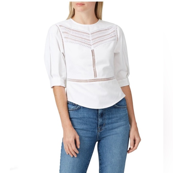Rebecca Minkoff Lucia Top Blouse NWT - Picture 3 of 11